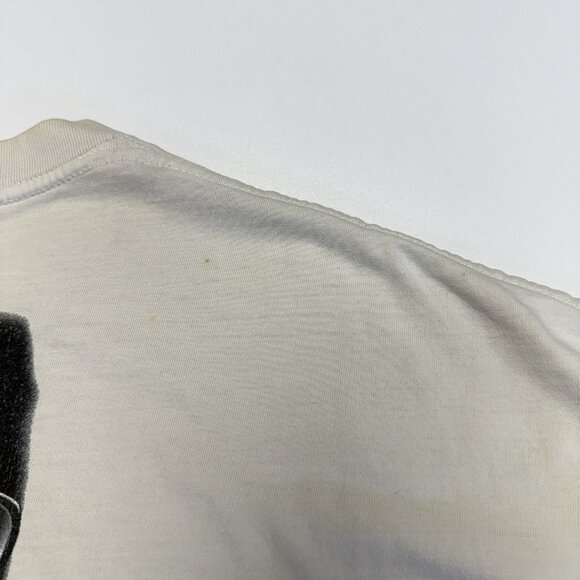 Vintage Mac Dre Rap Tee T Shirt Mens 4XL Tall White All Over Print Big Head Y2K - Picture 13 of 16